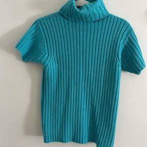 Vintage short sleeve sweater